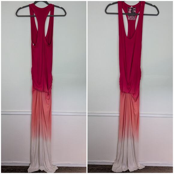 Young Fabulous and Broke Dress Hamptons Maxi Ombre Sexy Summer Boho Pink Size XS - Picture 4 of 13